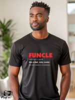 Αντρικό T-shirt - Funcle - Like a Dad - Only cooler - Image 2