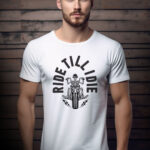 Αντρικό T-shirt - Ride till I die