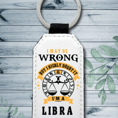 Libra Μπρελόκ White
