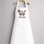 Λευκή Ποδιά Με Στάμπα White - I am a chef - What's your superpower