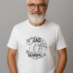 Αντρικό T-shirt - Being a dad is an honor - fist bump