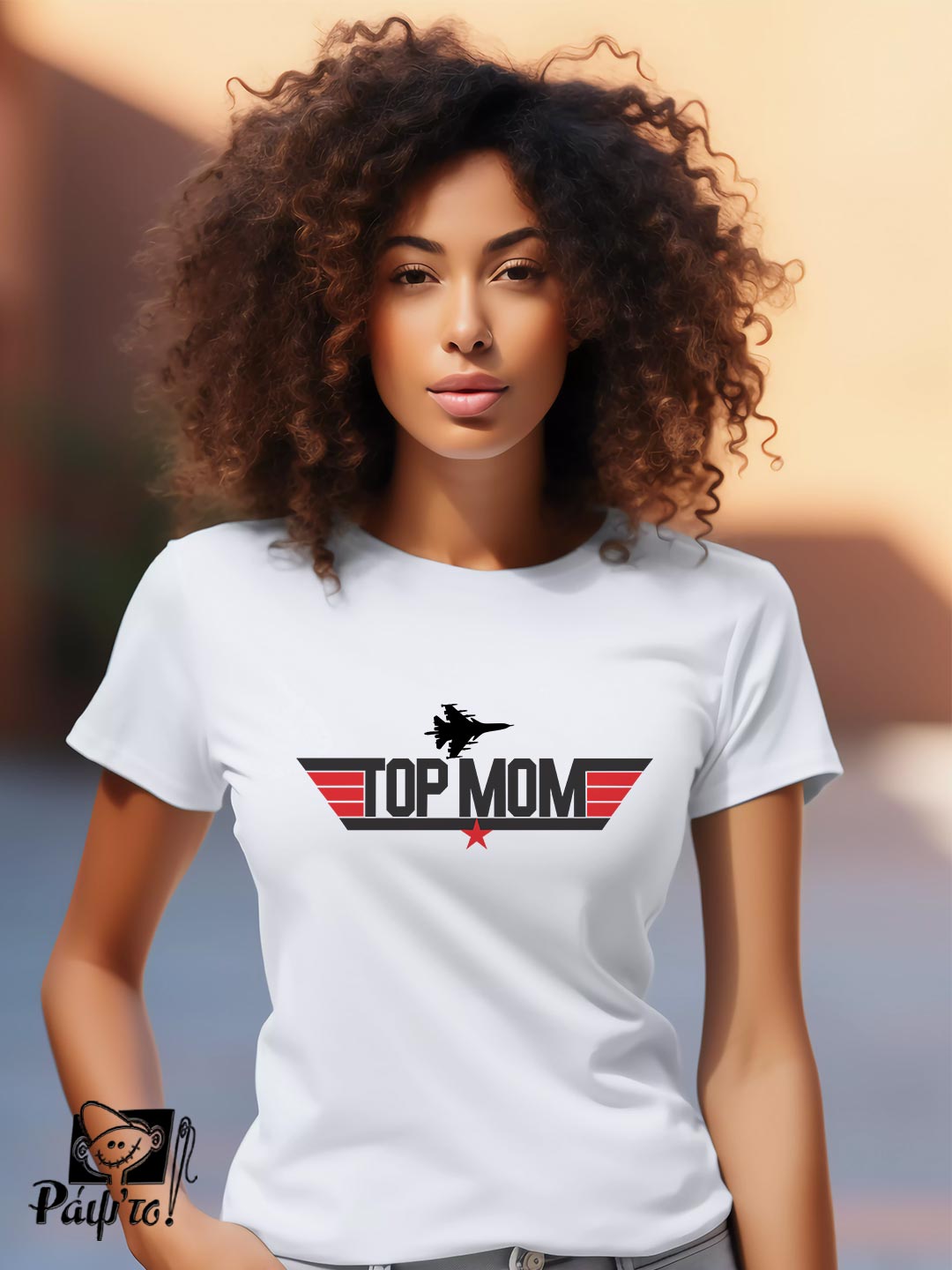 MOM-1165-W Γυναικείο T-shirt - TOP MOM - Image 1