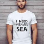 Αντρικό T-shirt - Anchor - I need vitamin sea