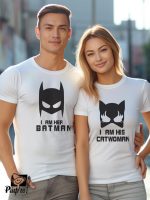 T-Shirts Σετ- I am her Batman - I am his Catwoman