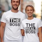 T-Shirts Σετ - The Boss - The Real Boss