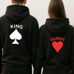 Hoodies Σετ (στάμπα στην πλάτη) - King - Queen - Spades - Heart