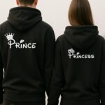 Hoodies Σετ (στάμπα στην πλάτη) - Prince - Princess