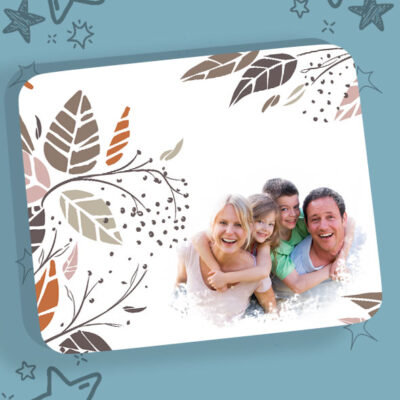 Mousepad με εισαγωγή φωτογραφίας - Φύλλα - (Φωτογραφία)