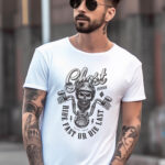 Αντρικό T-shirt - Ghost Rider - Ride Fast or Die Last