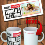 Κούπα Μαμάς White - Planet News - World's Best Mom