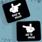 Σετ Mousepad - She's mine - He's Mine
