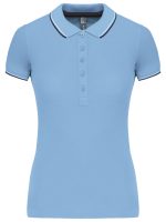 KARIBAN LADIES' SHORT-SLEEVED POLO SHIRT - Image 3