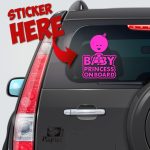 Αυτοκόλλητο Αυτοκινήτου - Baby Princess On Board