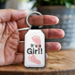 Μπρελόκ White - It's a Girl! / It's a Boy!