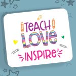 Mousepad - Teach Love - Inspire