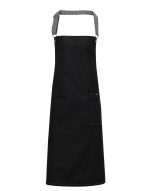 PREMIER 'DISTRICT' WAXED LOOK DENIM BIB APRON - Image 3