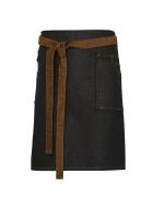 PREMIER 'DIVISION' WAXED LOOK DENIM WAIST APRON - Image 5