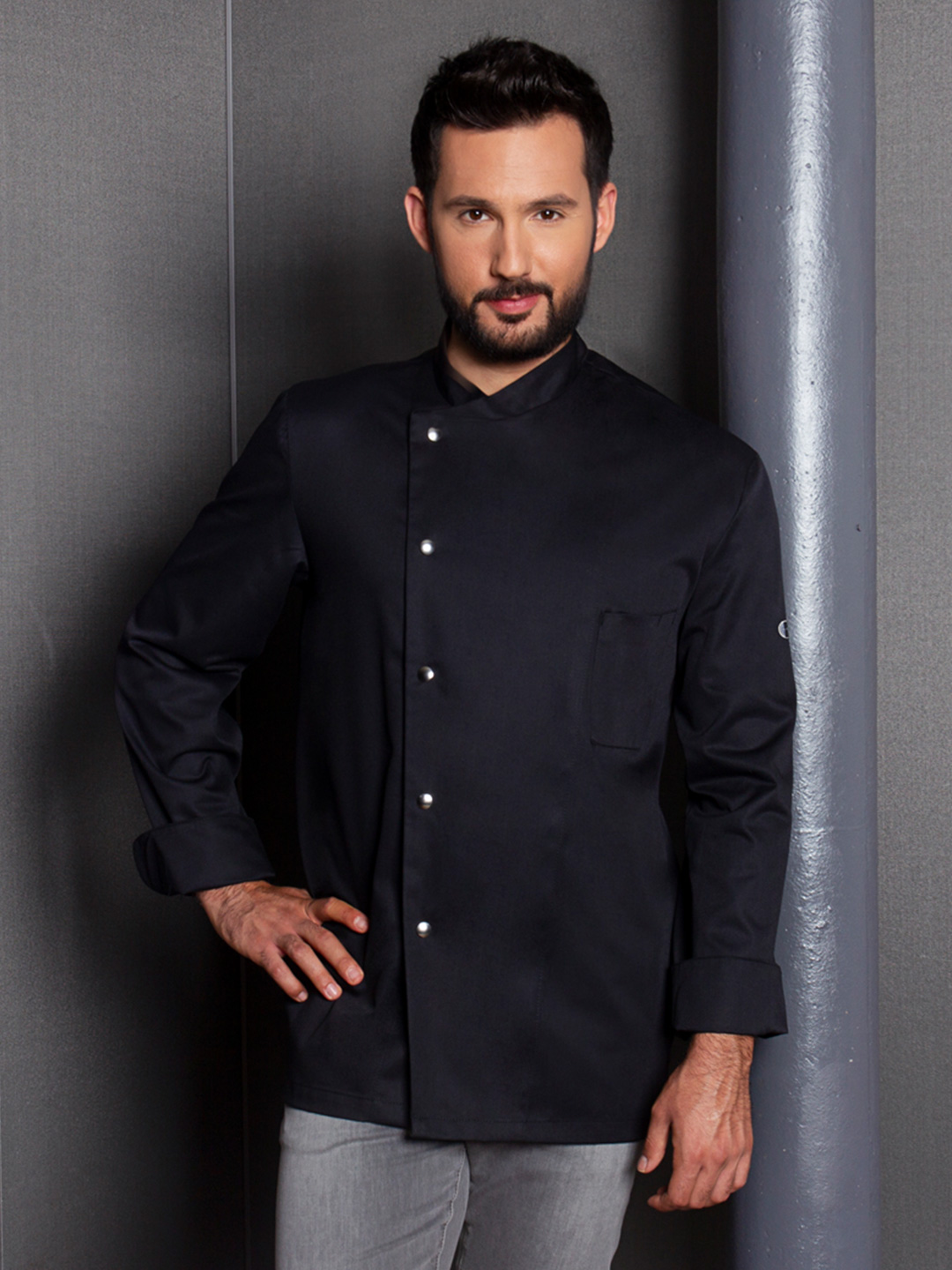 JM14 KARLOWSKY CHEF JACKET LARS - Image 1
