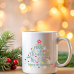 Κούπα White - Our Firts Christmas As Mr & Mrs 2026 ('Oνομα)
