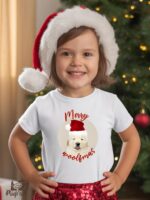 Παιδικό t-shirt - Merry Woolfmas