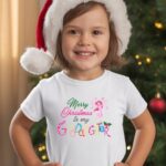 Παιδικό t-shirt - Merry Christmas Is My GodDaughter