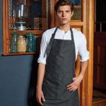 PREMIER JEANS STITCH DENIM BIB APRON