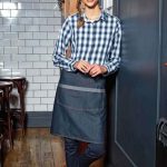 PREMIER 'DOMAIN' CONTRAST DENIM WAIST APRON