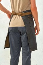 PREMIER 'DIVISION' WAXED LOOK DENIM WAIST APRON - Image 4