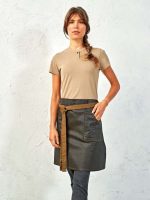 PREMIER 'DIVISION' WAXED LOOK DENIM WAIST APRON - Image 2