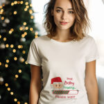 Γυναικείο T-shirt – Xmas Baby Loading - Please Wait