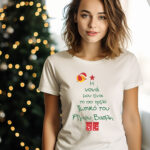 Γυναικείο T-shirt – Η Νονά Μου Είναι Το Πιο Τρελό Ξωτικό Του Άγιου Βασίλη