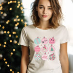 Γυναικείο T-shirt – Ho Ho Ho - Merry Christmas