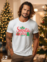 Αντρικό T-shirt – Santa's Favorite Daddy