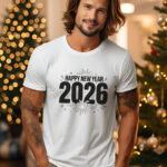 Αντρικό T-shirt – Happy New Year 2025