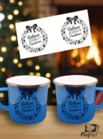 Εμαγιέ Κούπα Με Εκτύπωση - Believe In The Magic Of Christmas - Image 8