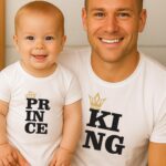 T-Shirts Σετ (στάμπα Mπροστά) - King -Prince