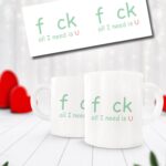 Κούπα Αγίου Βαλεντίνου - F*ck - All I Need Is u