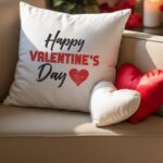 Τυπωμένο μαξιλάρι - Happy Valentine's Day