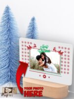 PlexiFrame με Ξύλινη Led Βάση (Φωτιζόμενη) - Image 2