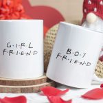Σετ Κούπες Αγίου Βαλεντίνου - Girlfriend - Boyfriend