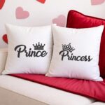 Τυπωμένα μαξιλάρια (Σετ) - Prince - Princess