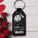 Μπρελόκ Black - I Love You To The Moon And Back