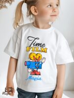 Παιδικό t-shirt για αγόρι - κορίτσι - Time film (Όνομα) - Image 2