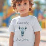 Παιδικό t-shirt για αγόρι - κορίτσι - Σκορπιός