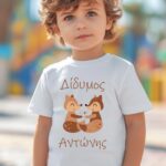 Παιδικό t-shirt για αγόρι - κορίτσι - Δίδυμος