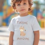 Παιδικό t-shirt για αγόρι - κορίτσι - Ταύρος